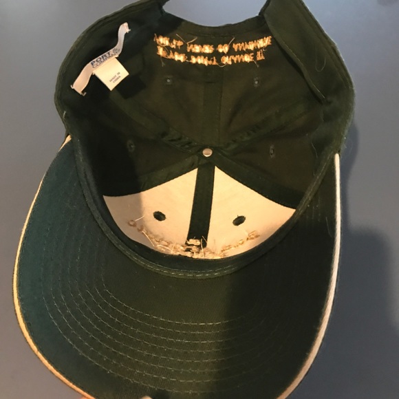 Unisex Port and company hunter green caption hat - Picture 5 of 6